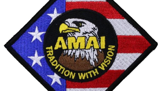 campus chalet - assorted patches - amai flag