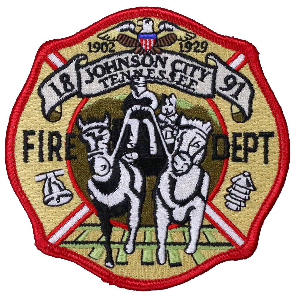 campus chalet - fire patches - johnson city