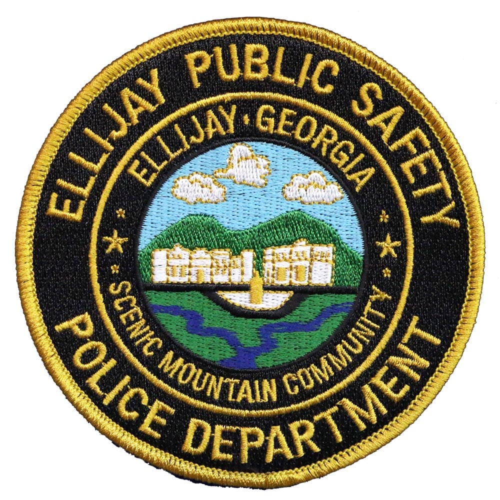 campus chalet - police patches - ellijay
