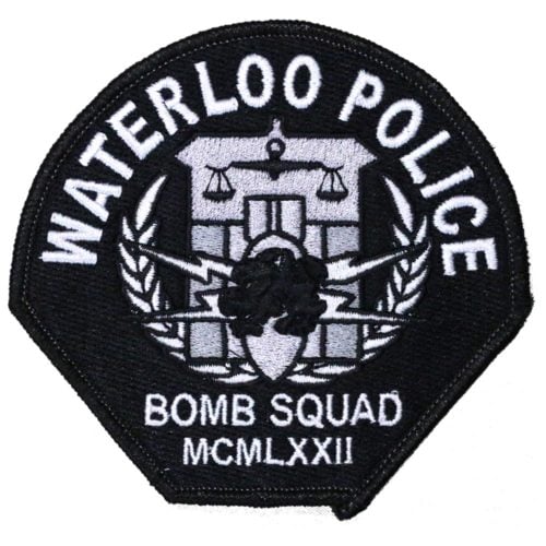 campus chalet - police patches - waterloo