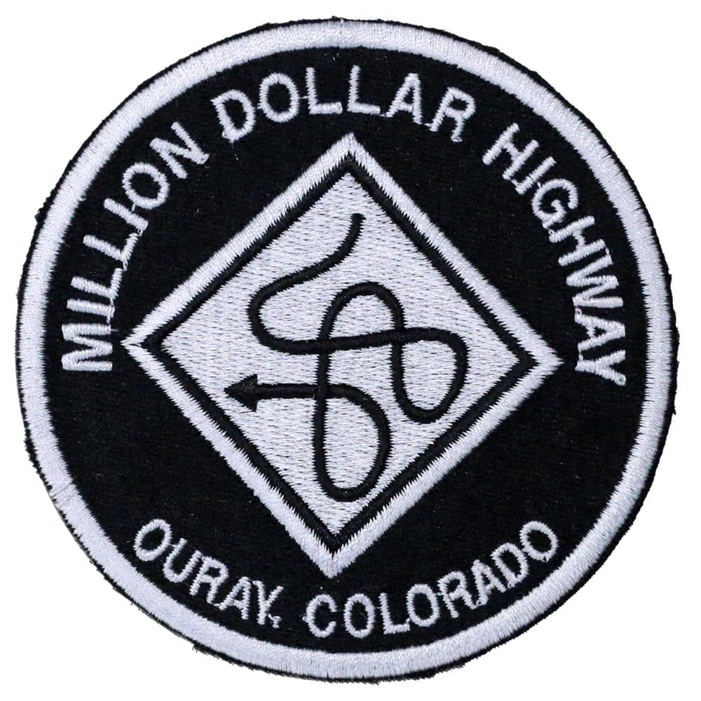 campus chalet - assorted patches - million dollar highway
