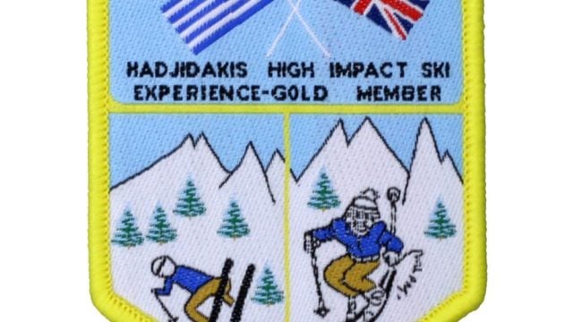 campus chalet - woven patches - high impact ski