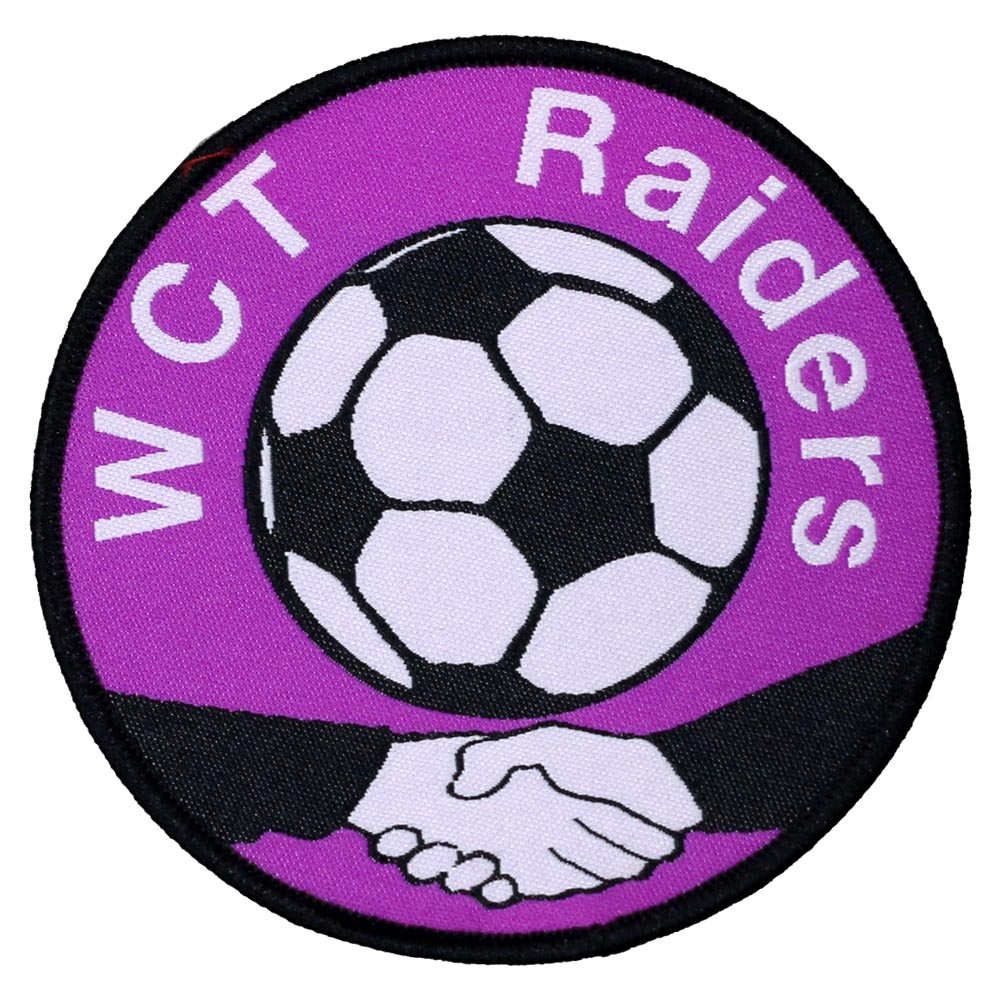 campus chalet - woven patches - wct raiders soccer